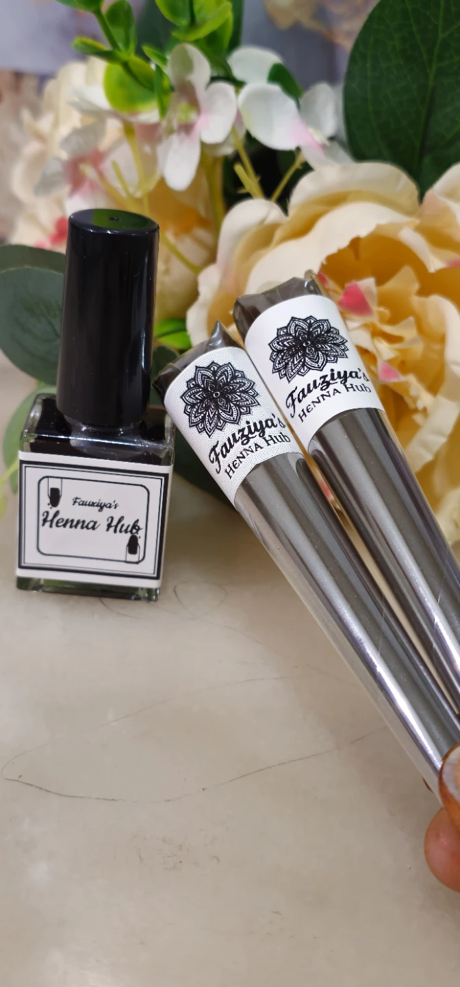 Wudhu Friendly Nail Polish & Bridal Henna Cones - photo 2