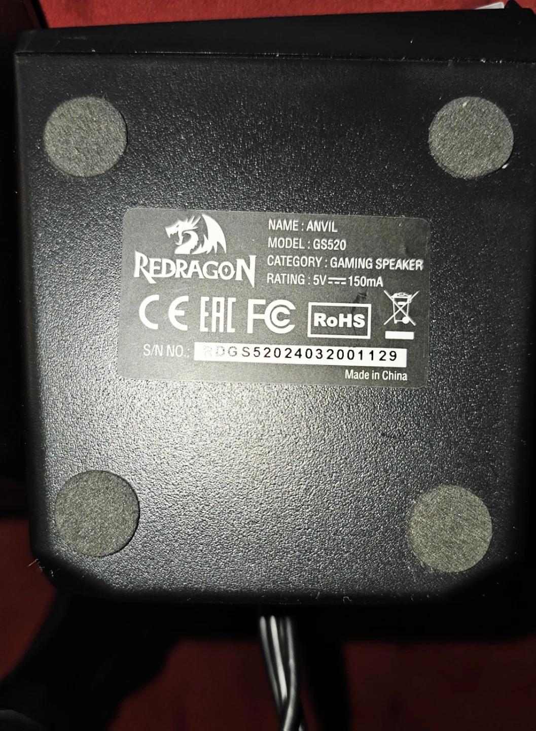🏆Redragon GS520 Anvil Gaming Speaker Set - photo 3