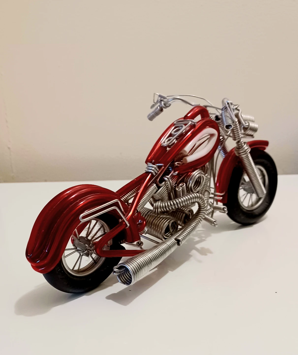 Unique Hand Crafted Aluminum Harley Davidson Motorcycle - photo 4