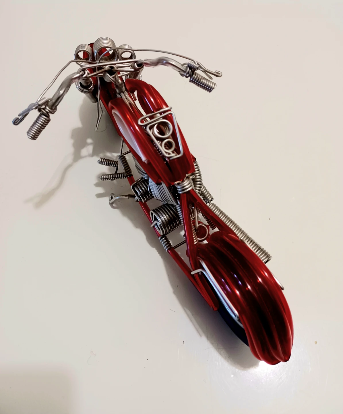 Unique Hand Crafted Aluminum Harley Davidson Motorcycle - photo 5