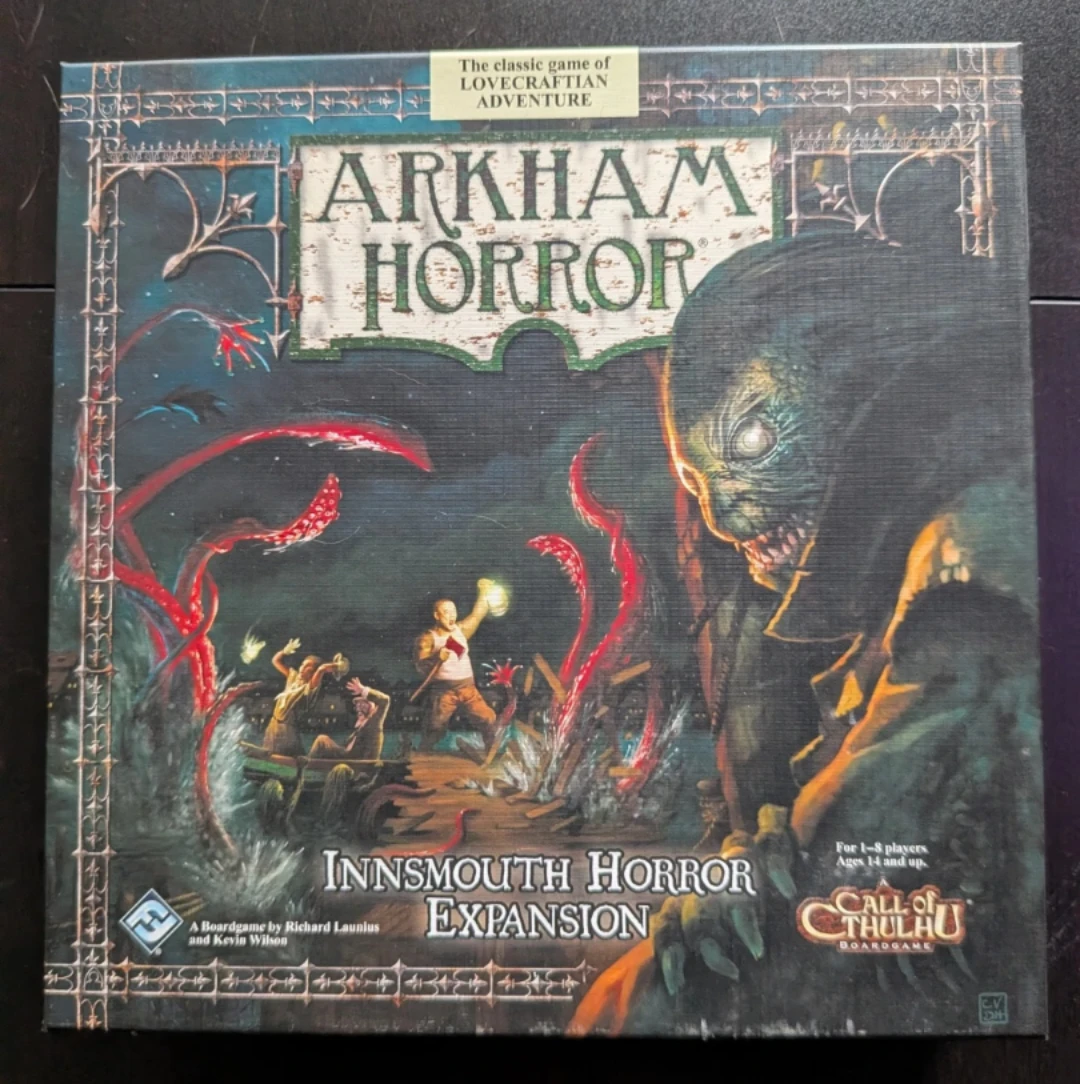 Arkham Horror Board Game + 2 Expansions - photo 3