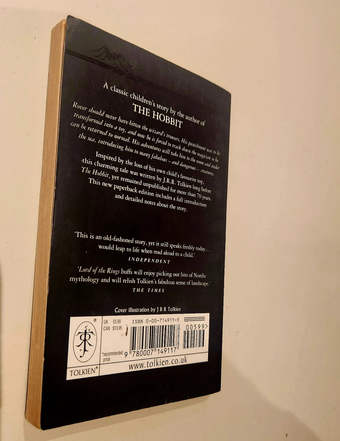Roverandom by J.R.R. Tolkien - Edited Scull & Hammond - photo 2