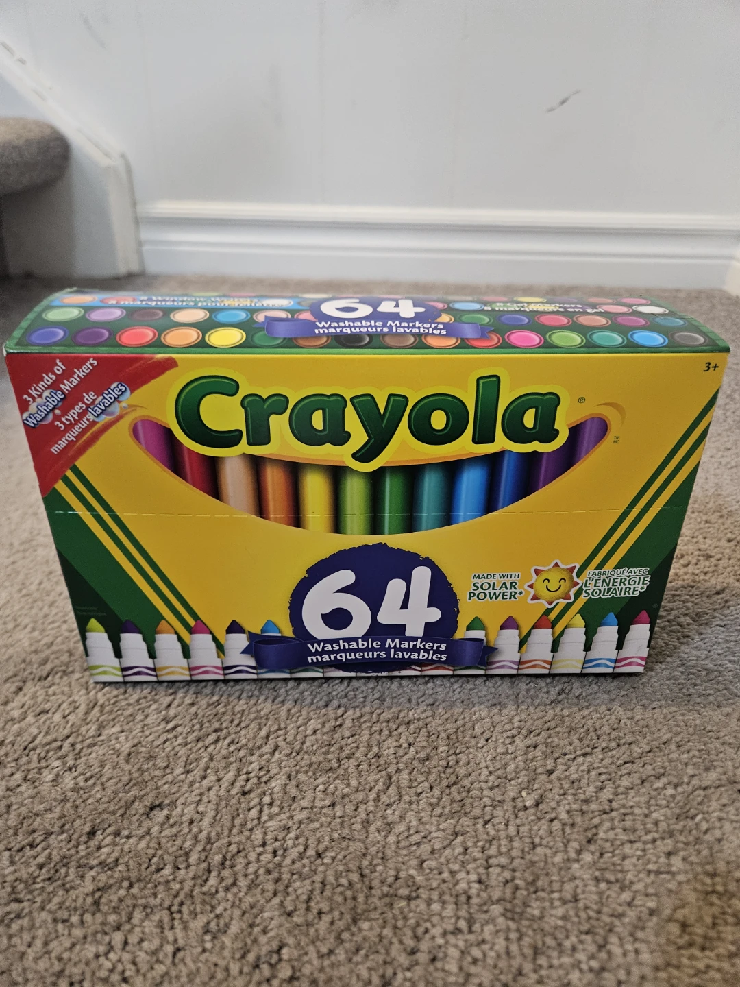 Crayola 64 Washable Markers