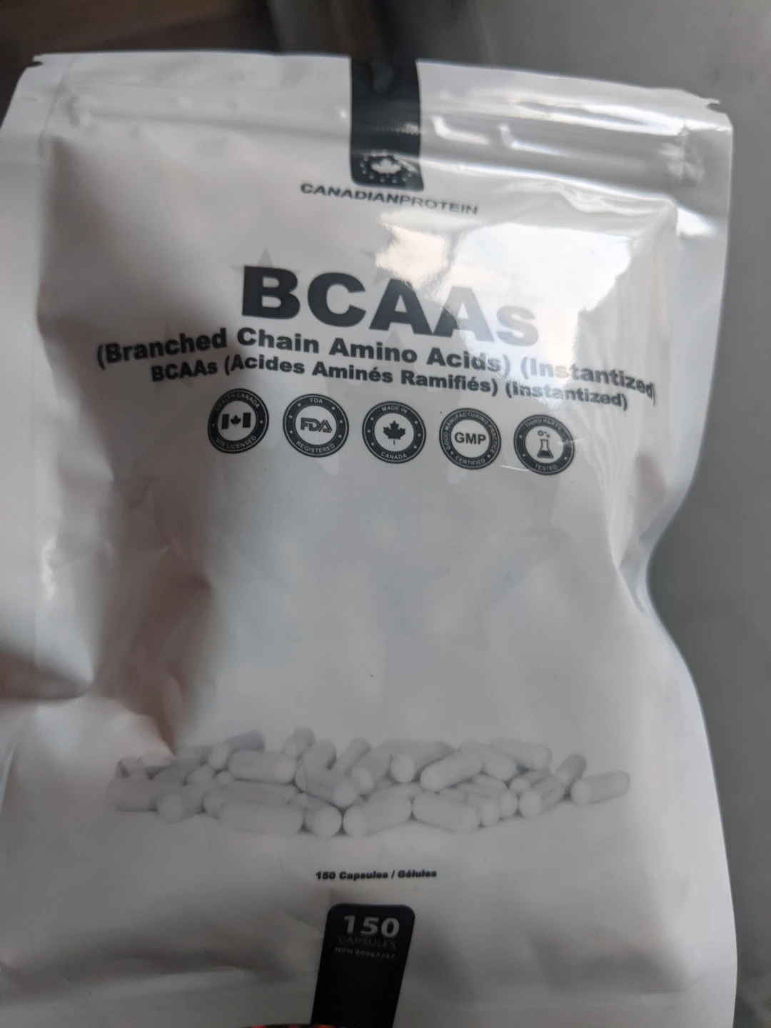 Canadian Protein BCAAs - 150 Capsules