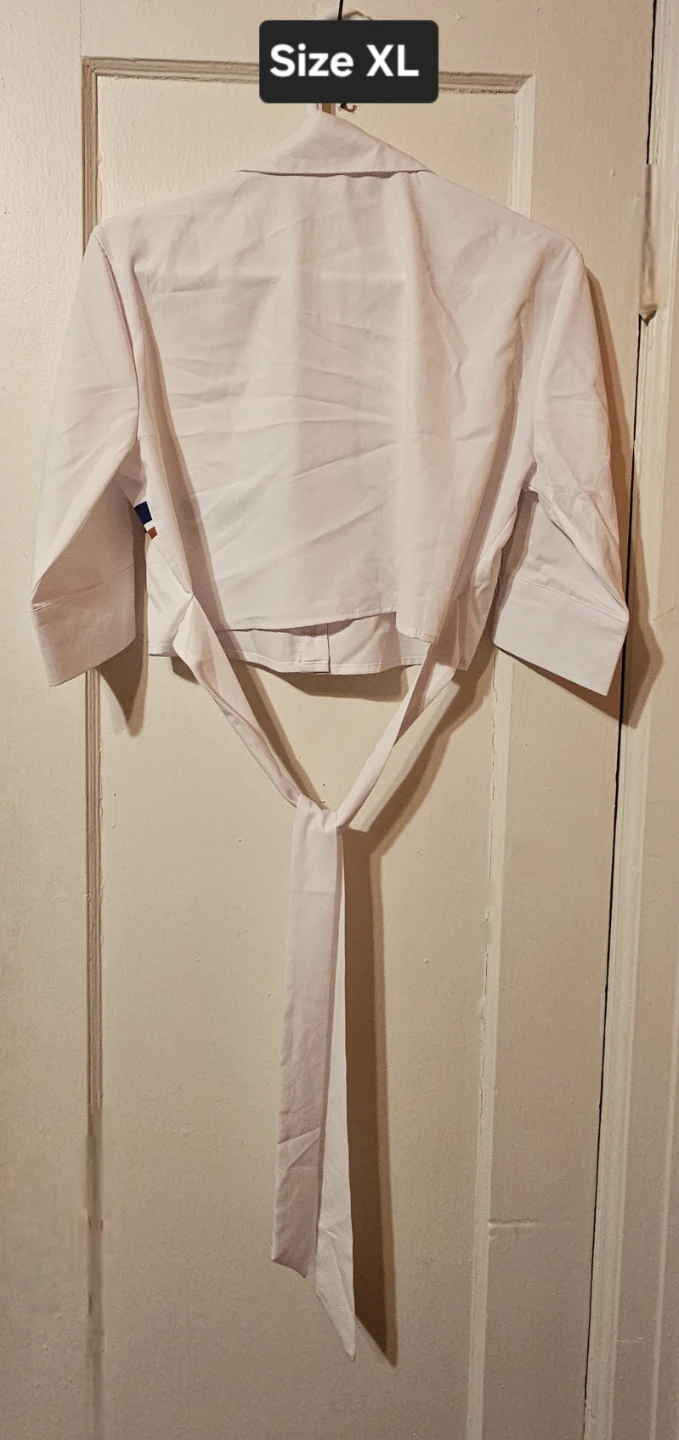 Women's short blouse - photo 5