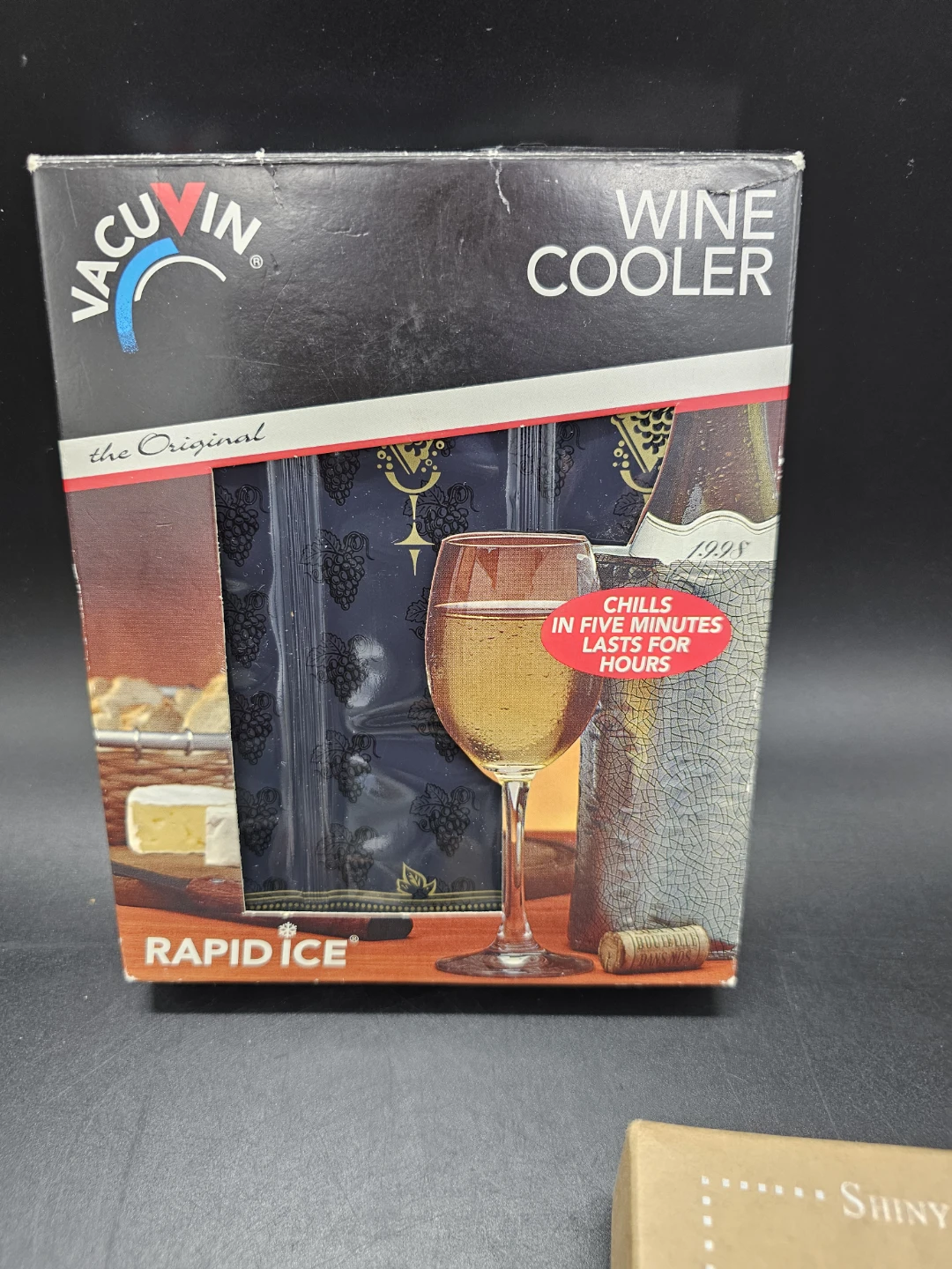 3 pc Cheese Set & Vacuvin Rapid Ice Wine Cooler and Mason Grove - photo 4