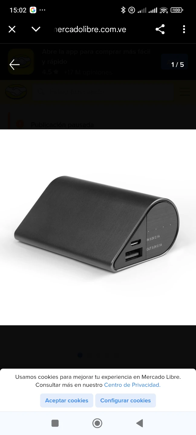 Simpiz Symbol External Battery 5000mAh