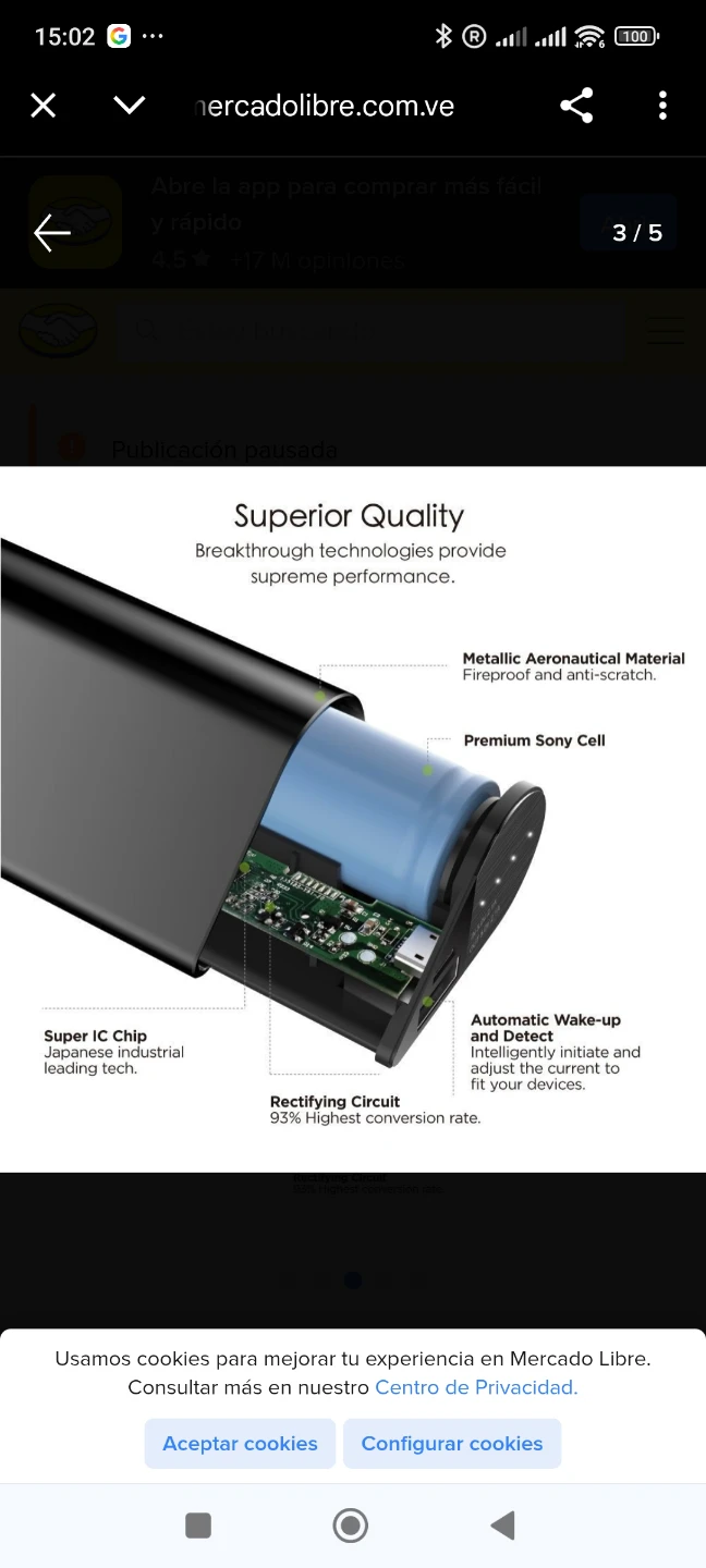 Simpiz Symbol External Battery 5000mAh - photo 3