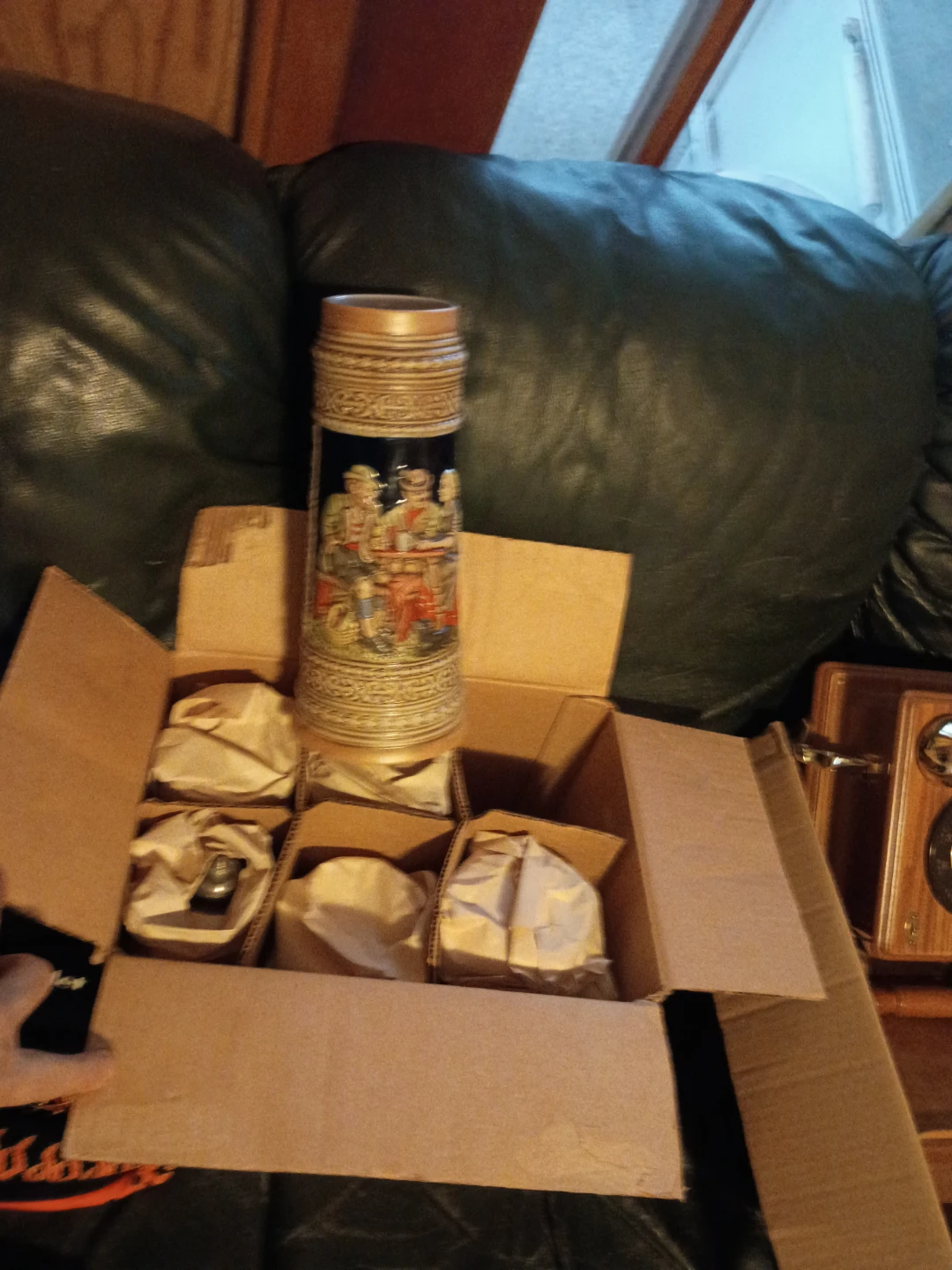 Collection of 9 German Beer Steins