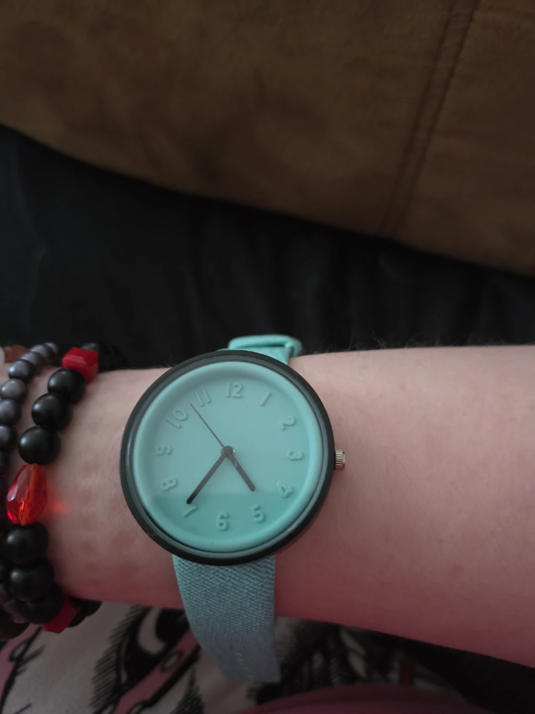 Turquoise (mint green) watch