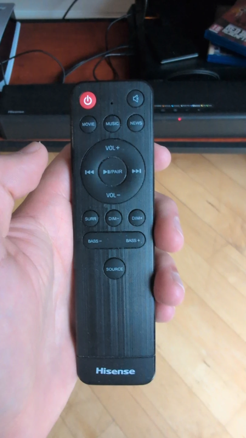 Hisense Soundbar with Remote - photo 3