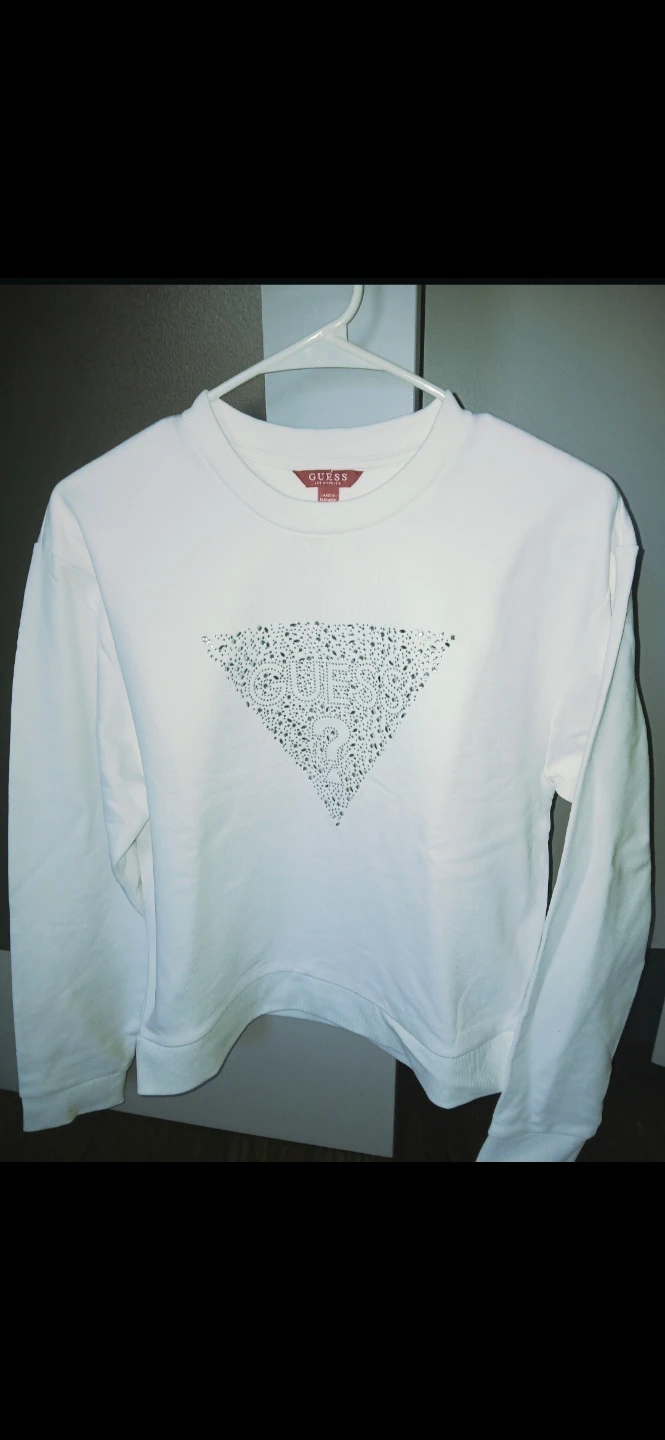 White Guess Logo Sweatshirt $39.99 each - photo 2