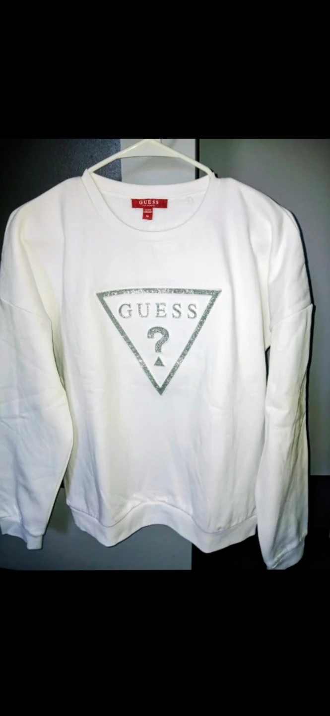 White Guess Logo Sweatshirt $39.99 each - photo 3