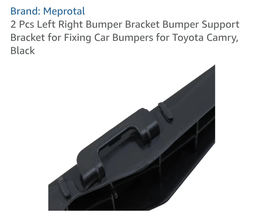 Meprotal  2 Pcs Left Right Bumper Bracket Bumper Support Bracket - photo 5