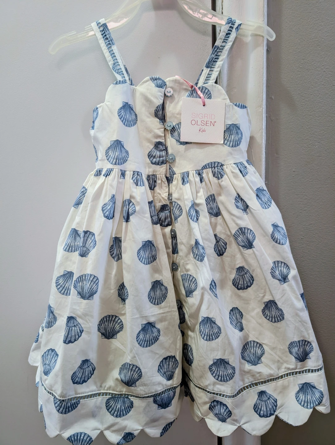 Sigrid Olsen Kids Dress - Size 3T - Seashell Print
