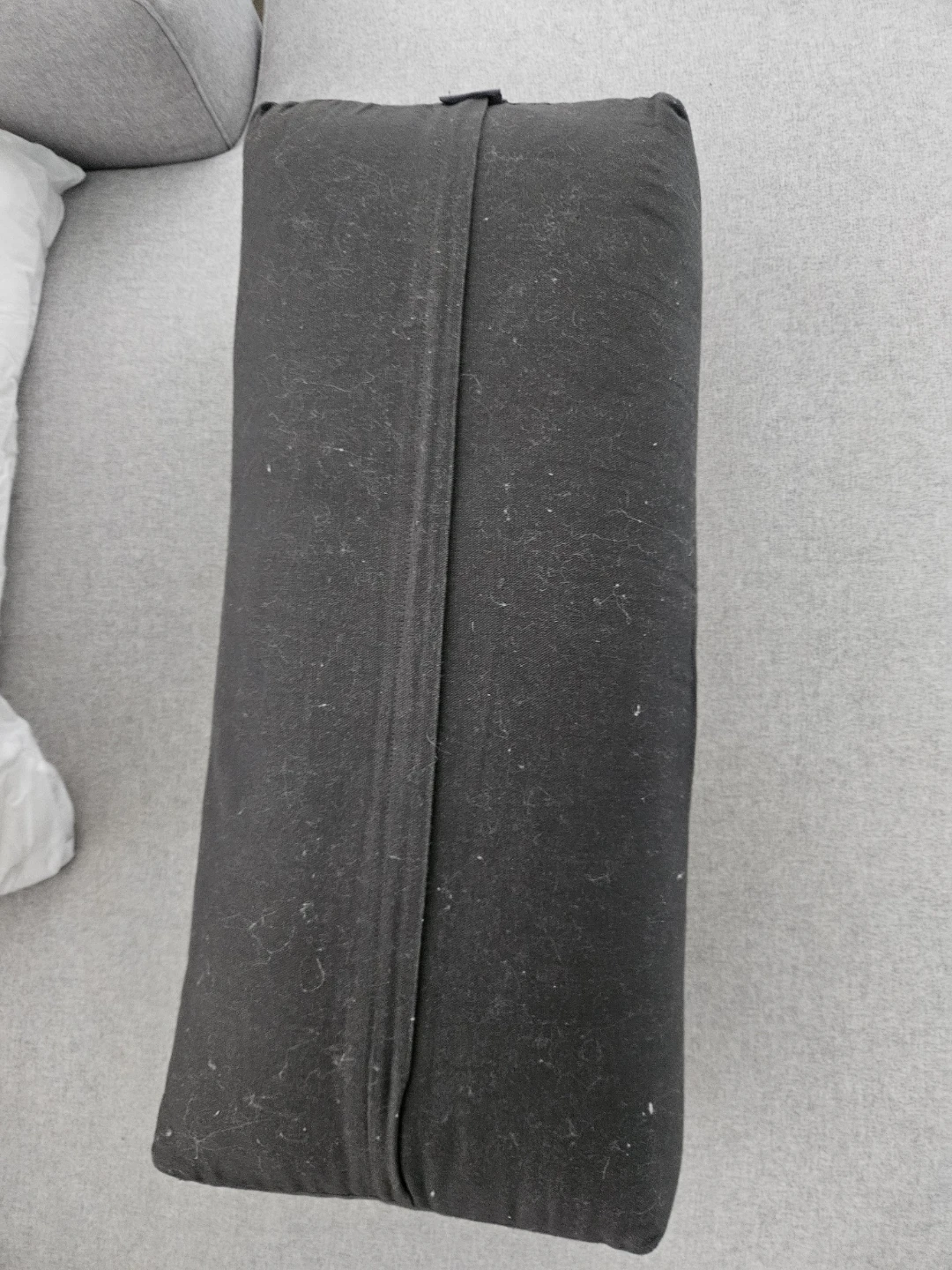 Halfmoon Black Bolster Pillow - photo 2