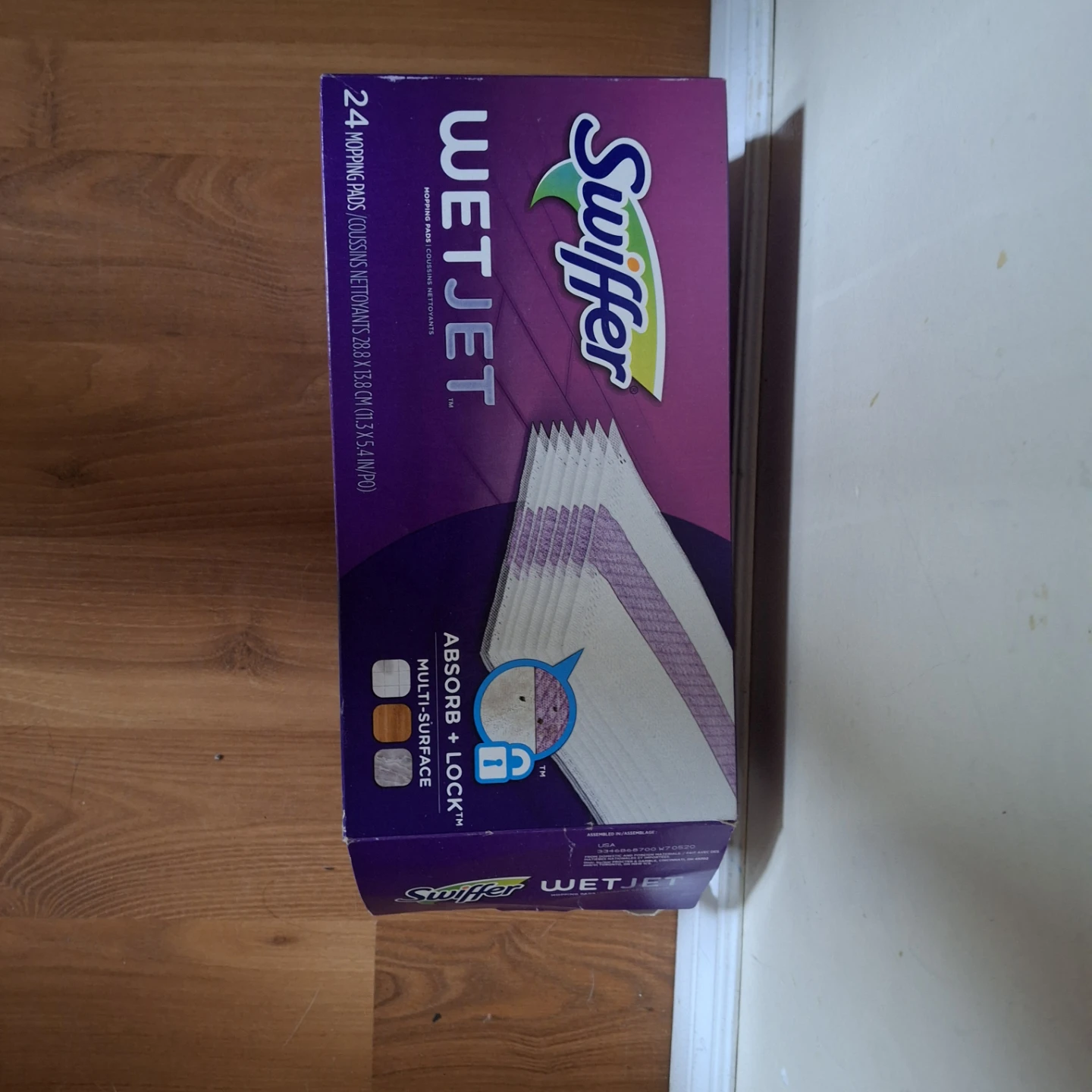 Swiffer WetJet Mopping Pads - open box of 21