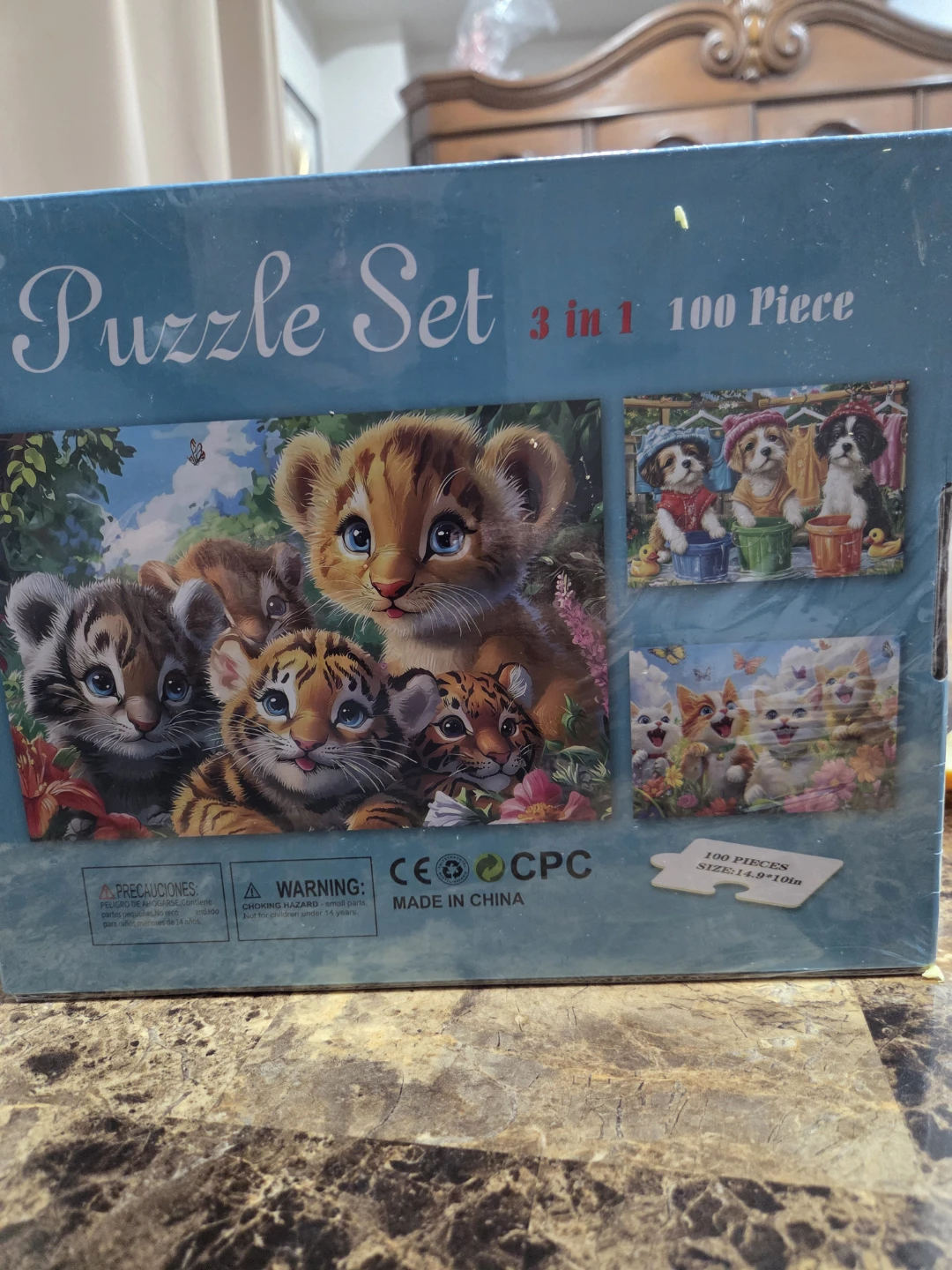 Puzzle set 3 in 1 (100 pieces) - photo 3
