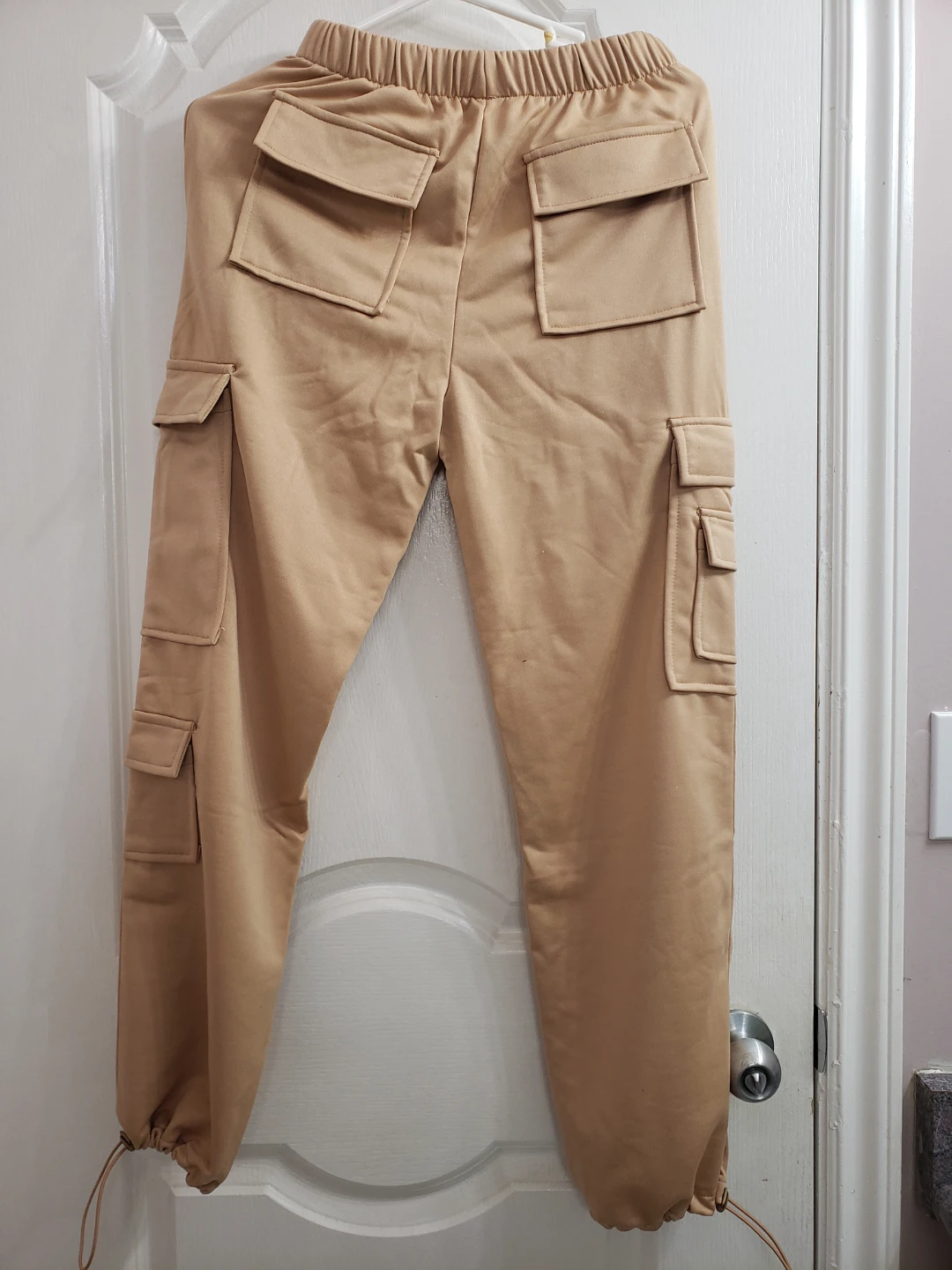 New ALLMLOERS Cargo Pants Beige Size Small - photo 2