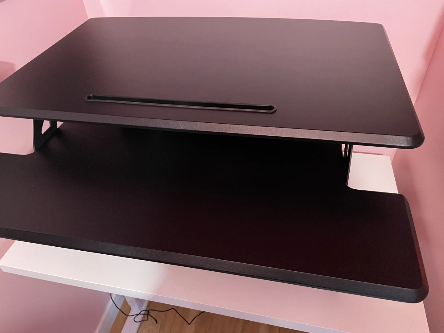 Black Standing Desk Converter