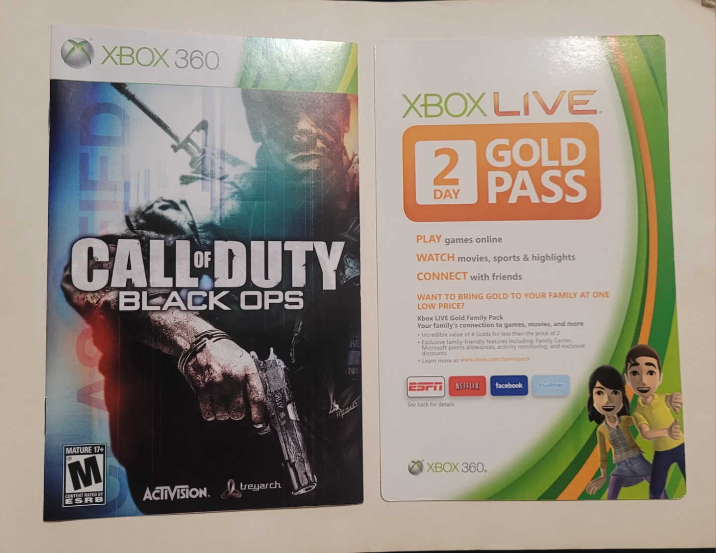 Call of Duty Black Ops Xbox 360 Video Game - photo 3