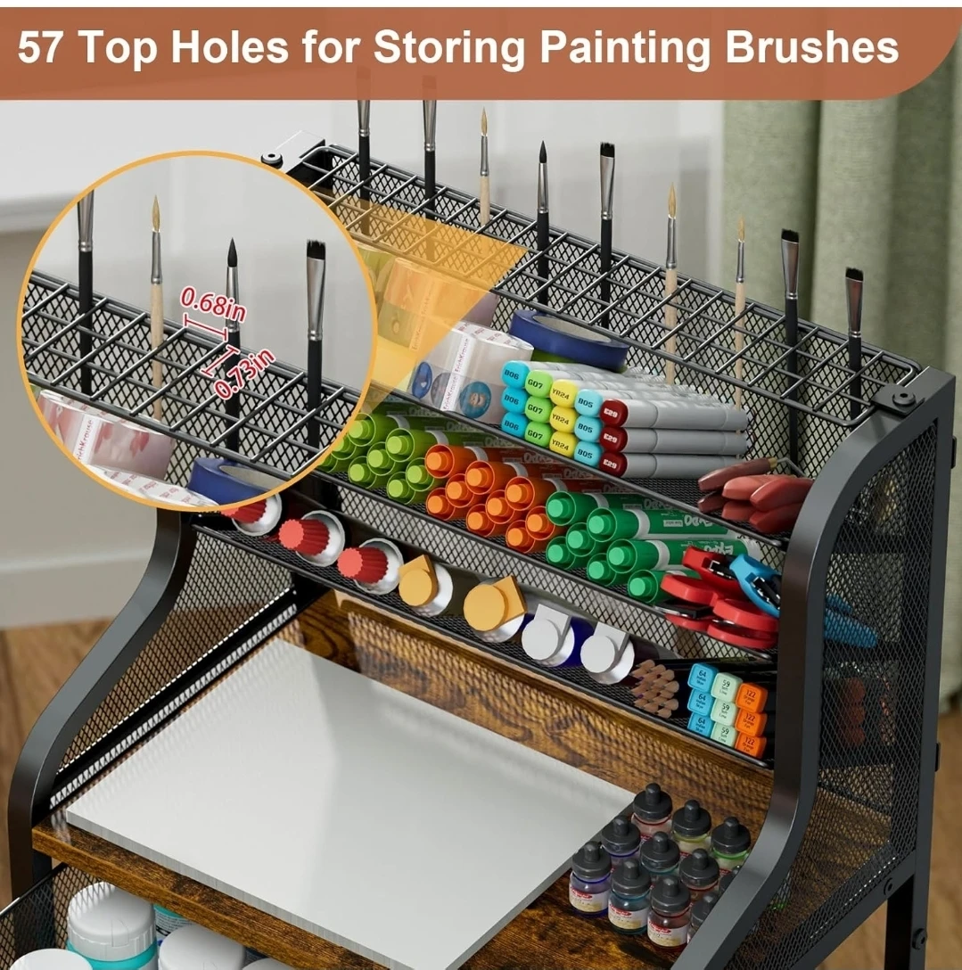 Metal Craft Storage Cart - photo 4
