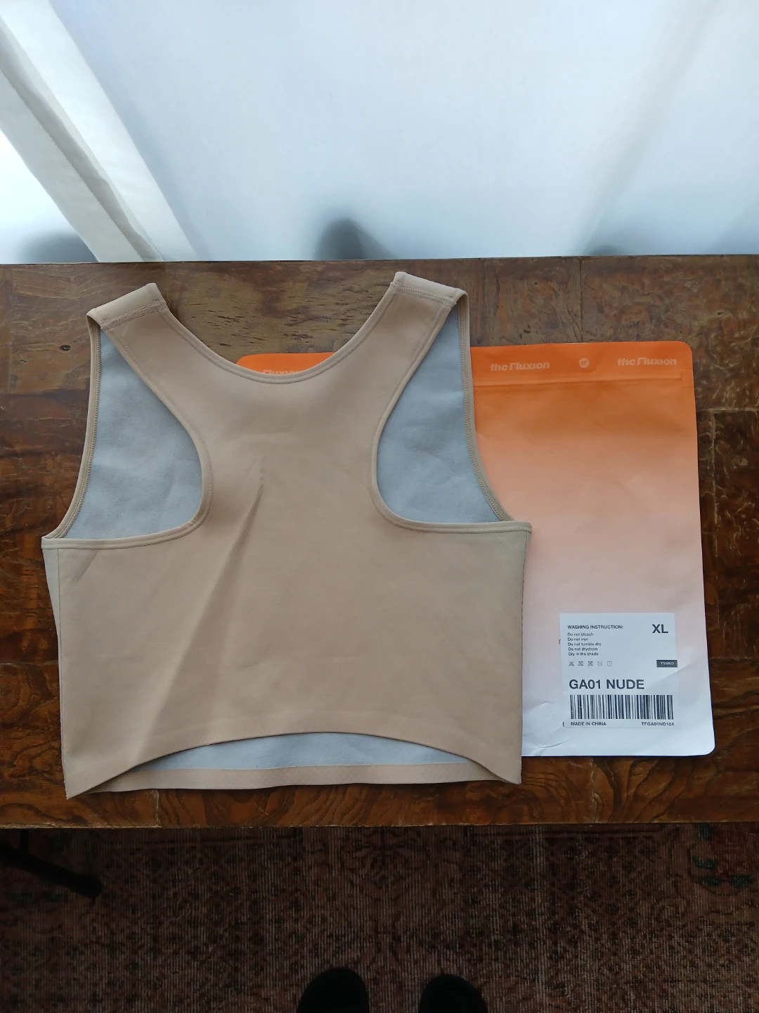 Size XL fluxion gym racerback chest binder - photo 2