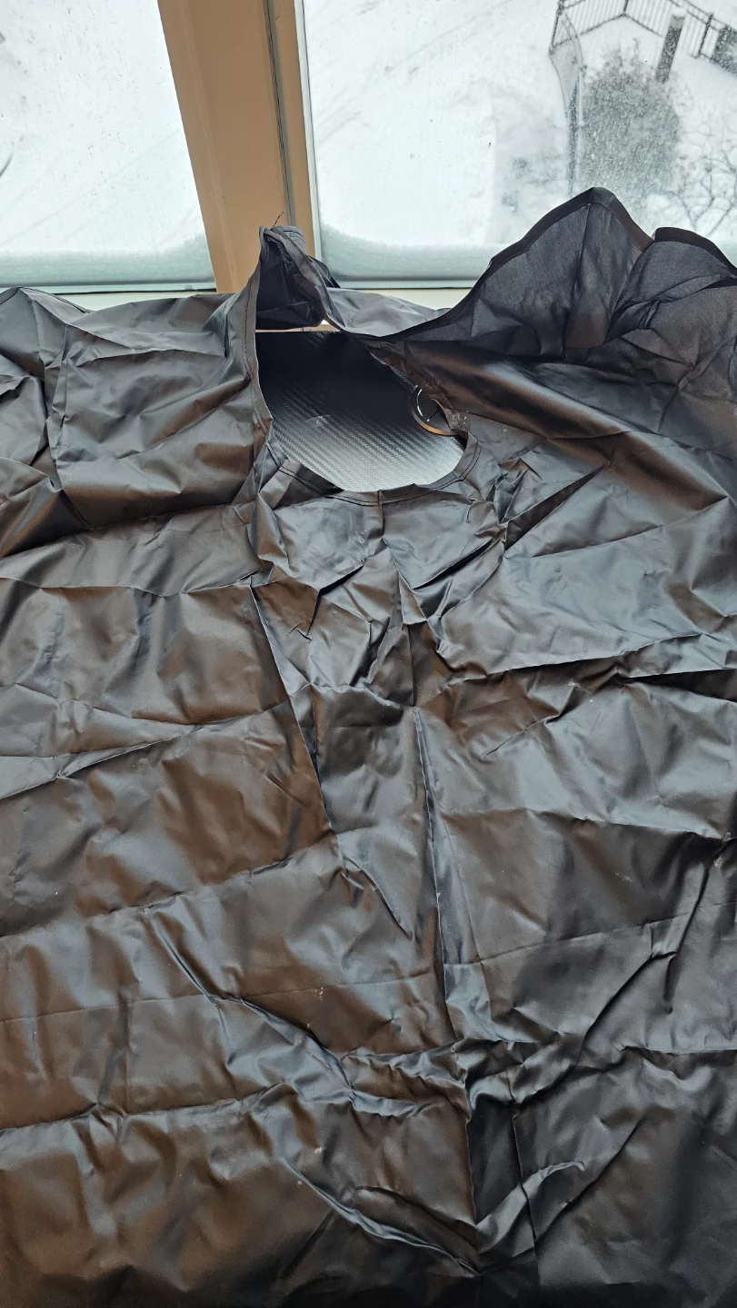 Black Hair Cutting Cape