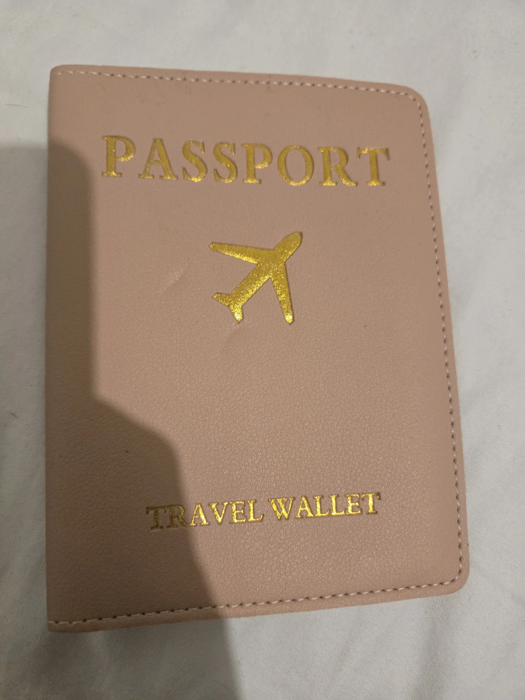 Pink Passport Holder Travel Wallet  🥕