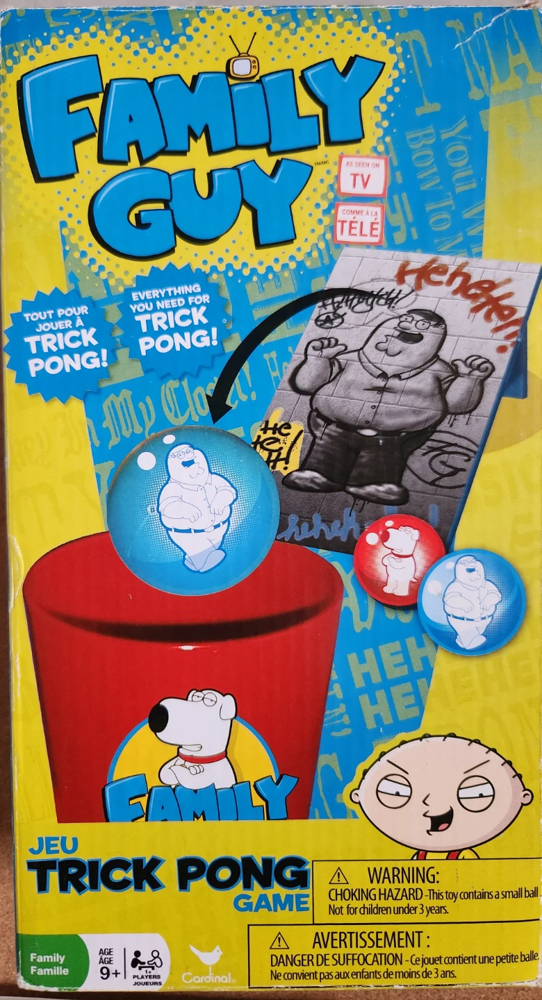 Family Guy Trick Pong Game