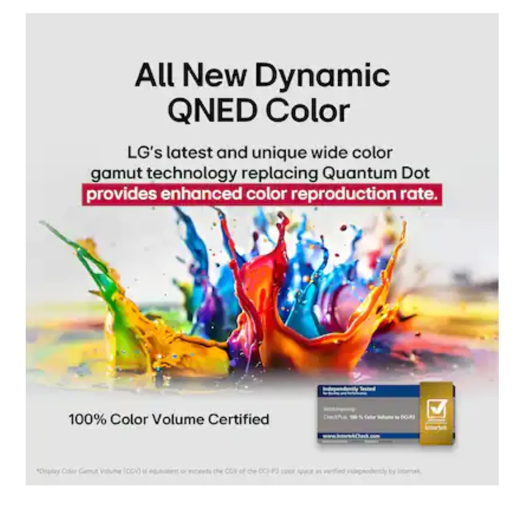 LG 65" QNED evo AI 4K TV " NEW " - photo 4
