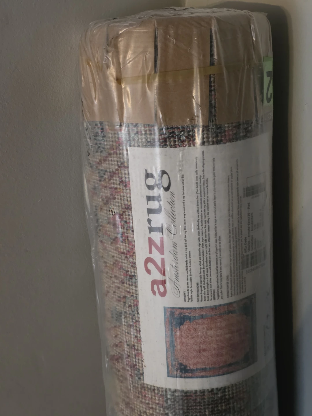 New a2rug Amsterdam Collection Rug - Red 170 x 230 cm