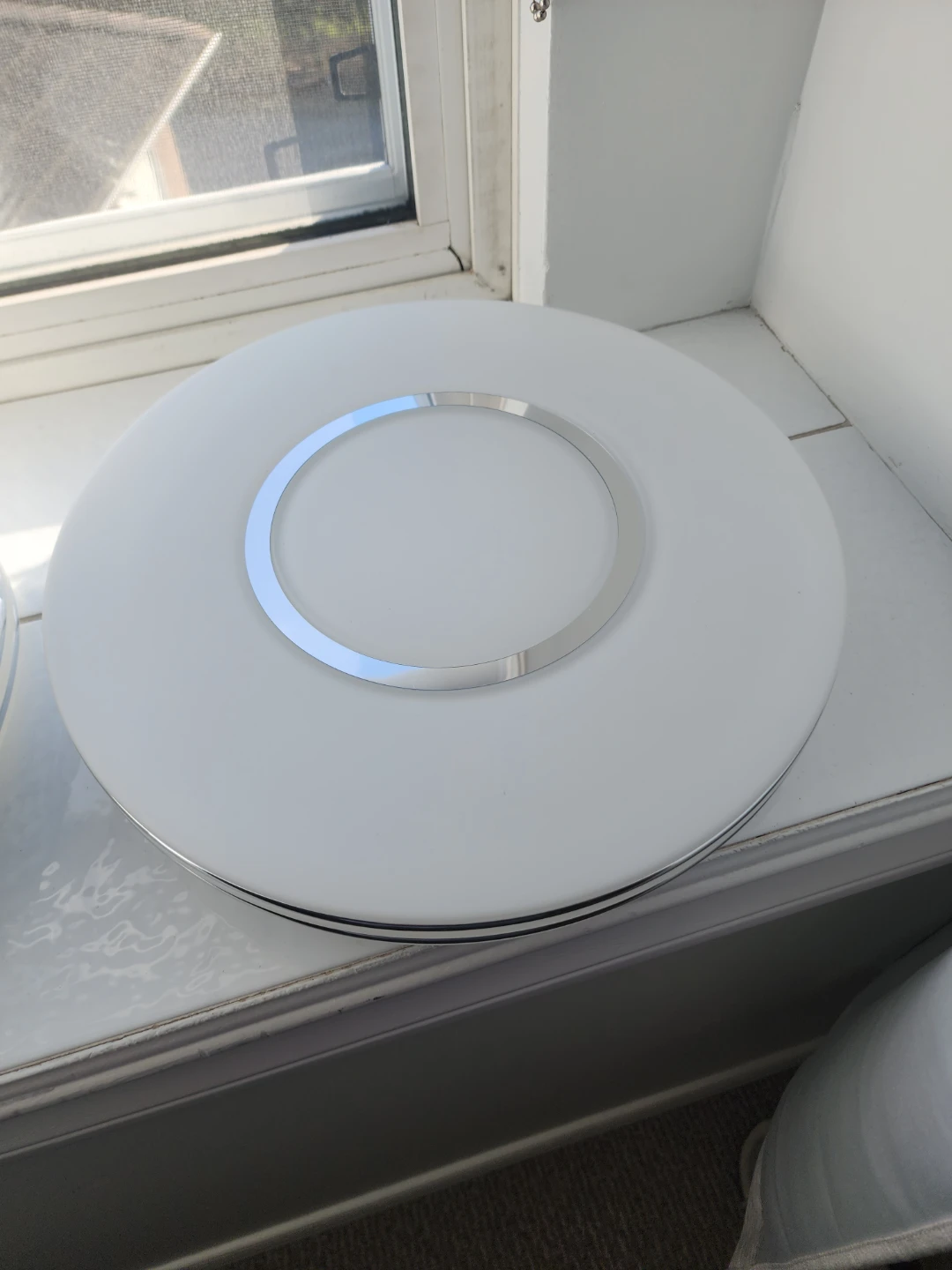 White LED Flush Mount Ceiling Light Fixture