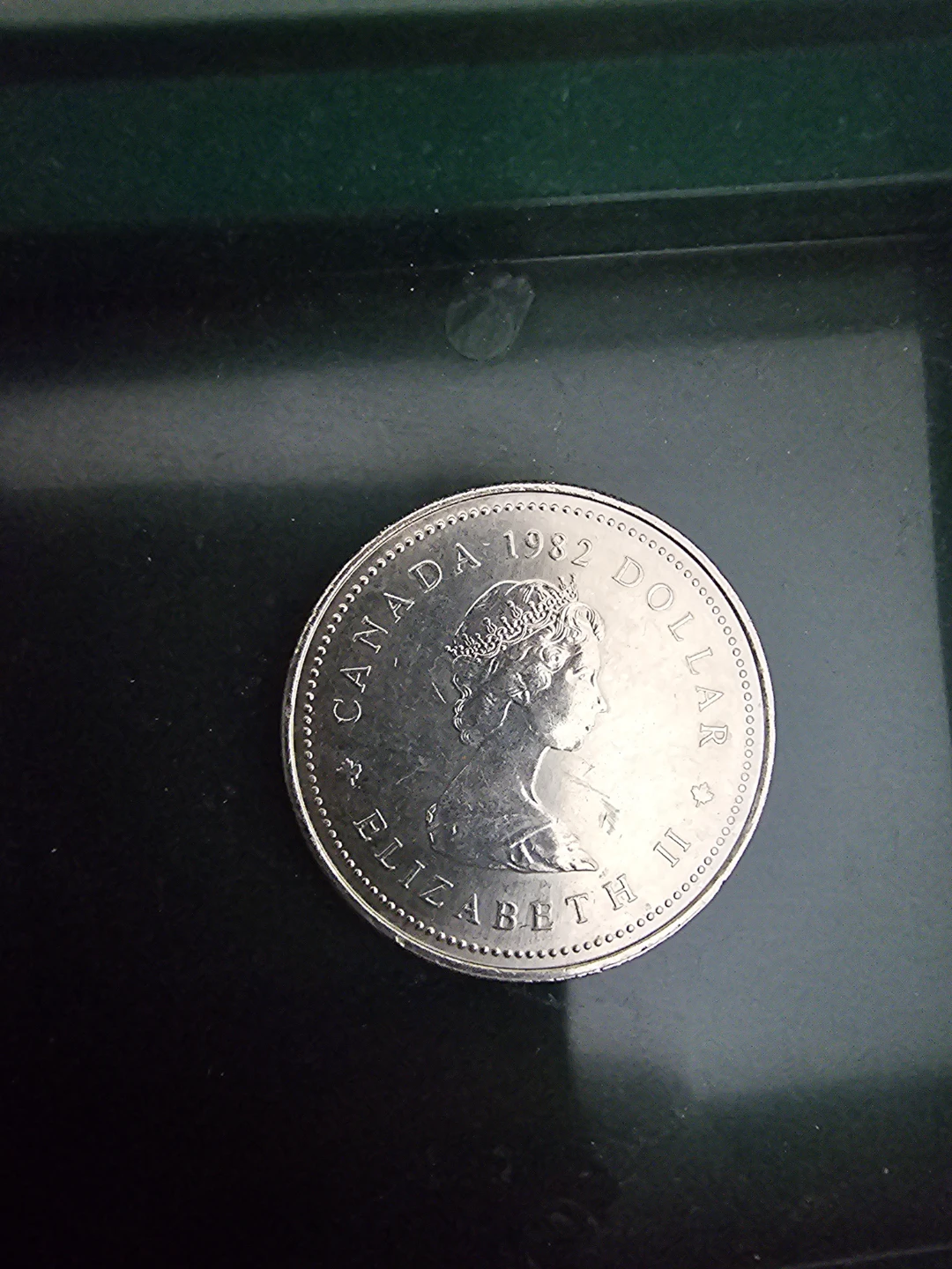 Canada 1 Dollar Coin 1982 Confederation Constitution - photo 2