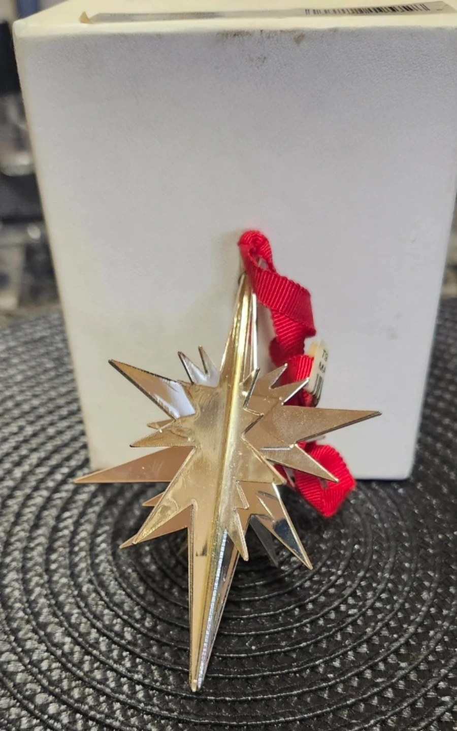 Vera Wang Silverplated Star Ornament - photo 4