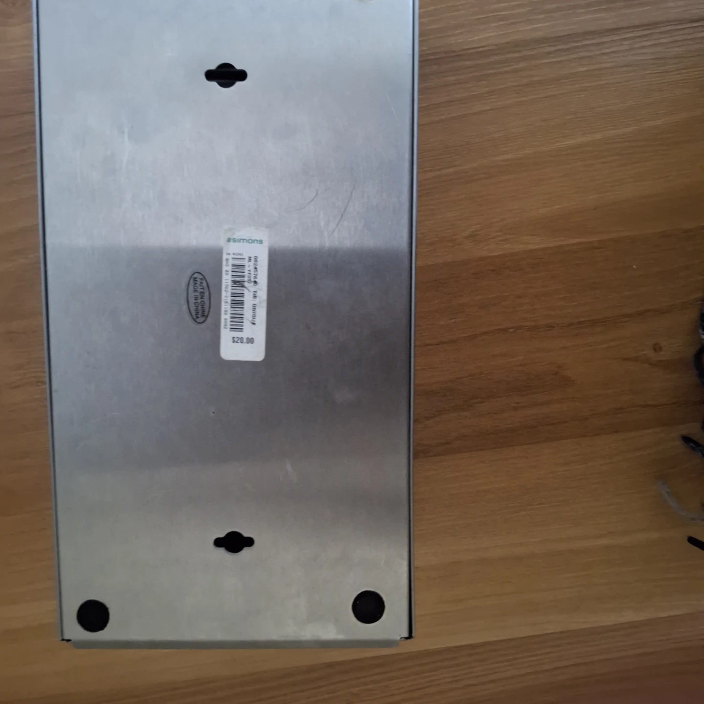 Simons Stainless Steel Tissue Box Cover - photo 3