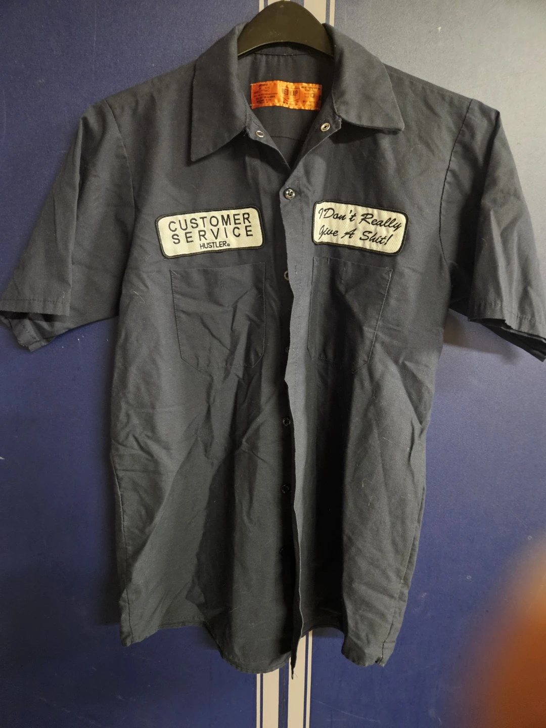 Red Kap "Customer Service Hustler" Work Shirt - Medium