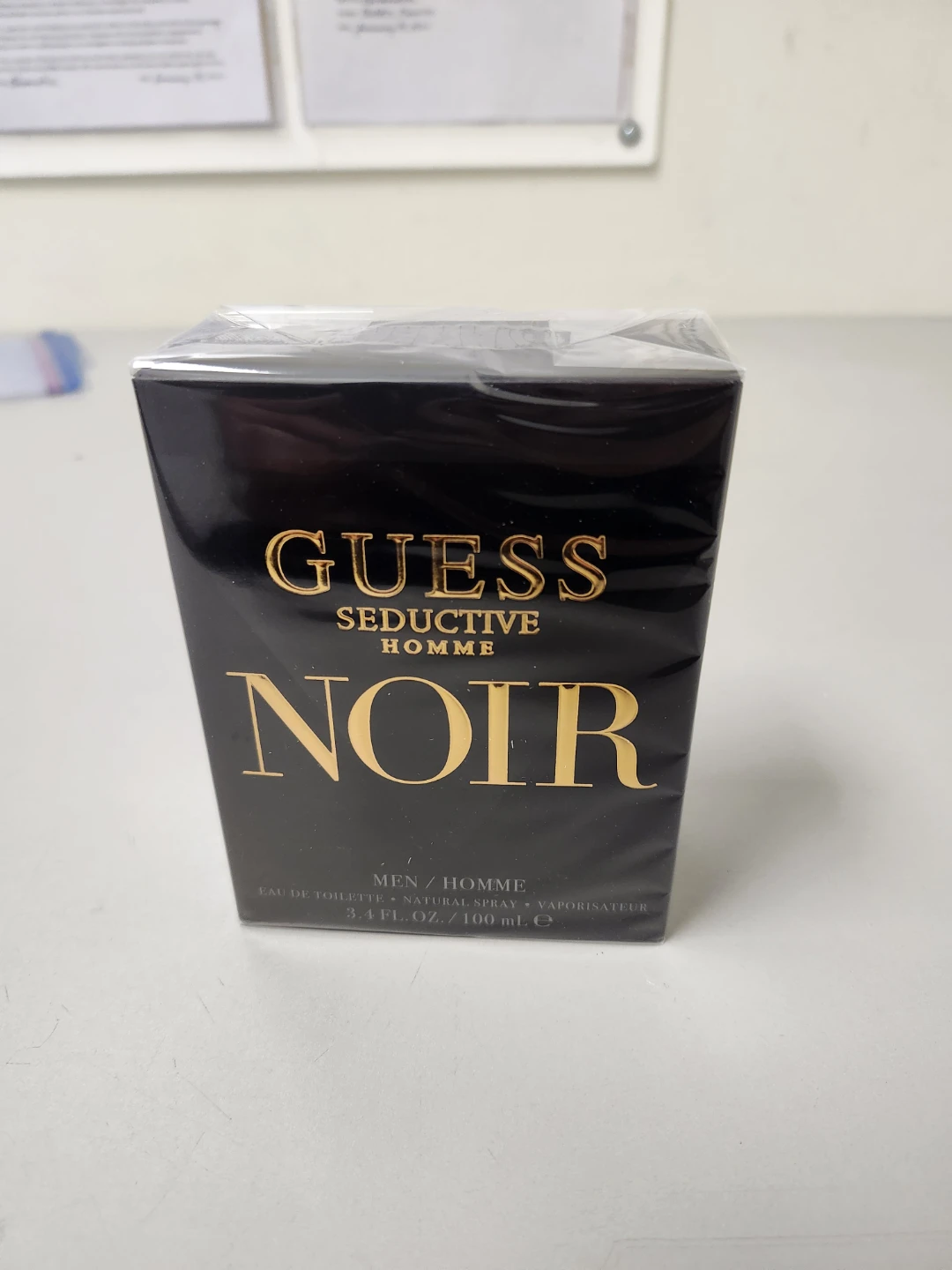 Guess Seductive Homme Noir Perfume  ( BNIB)