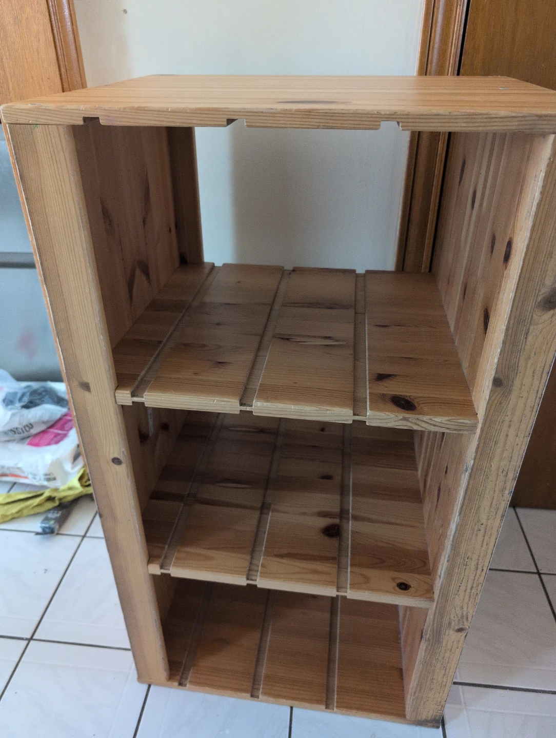 IKEA Trofast Wooden Shelf Unit