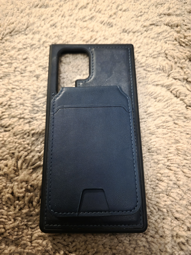Galaxy S22 Ultra Phone Case with magnetic Card Holder