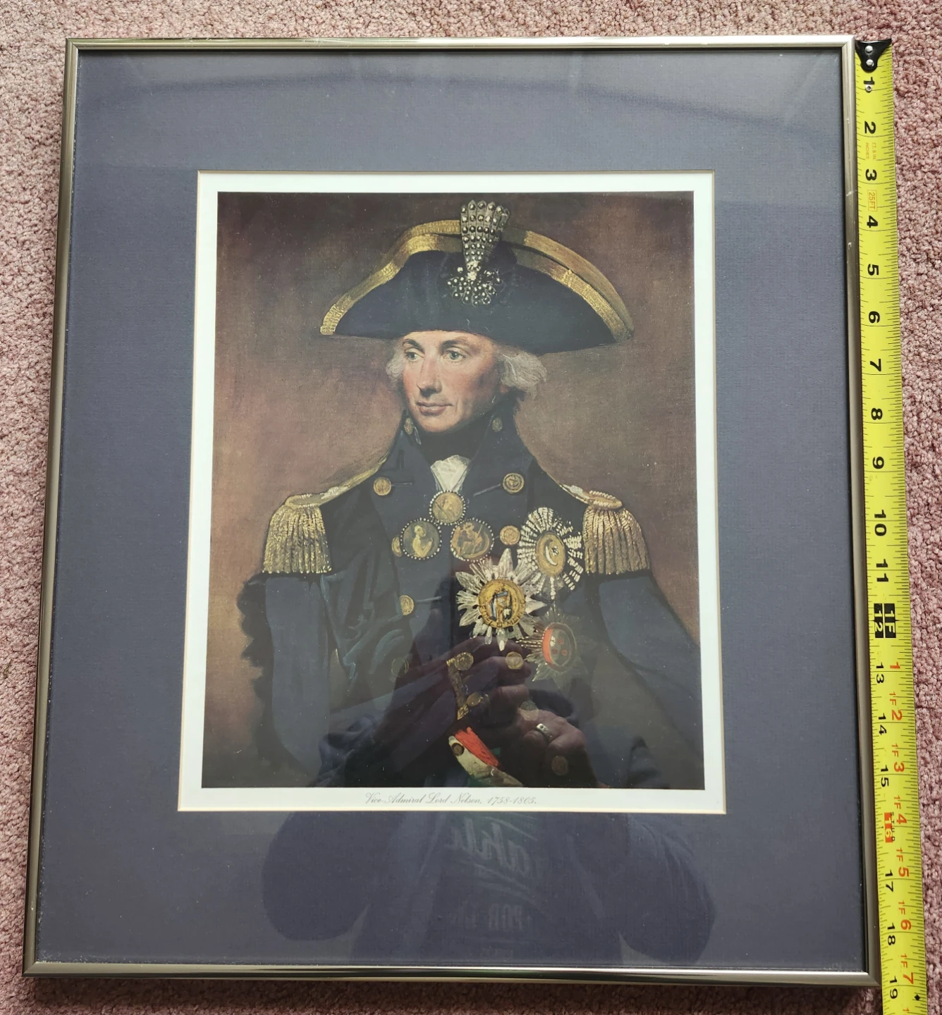 Framed Print of Vice Admiral Lord Nelson