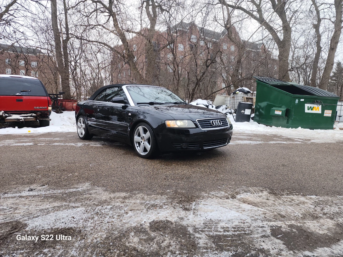 Black Audi A4 Convertible - photo 2