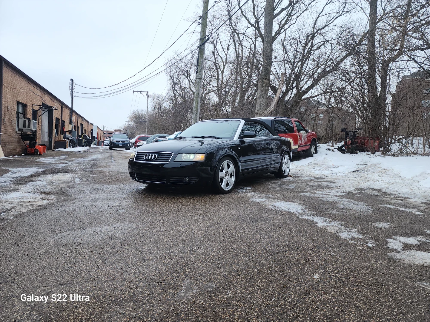 Black Audi A4 Convertible - photo 3