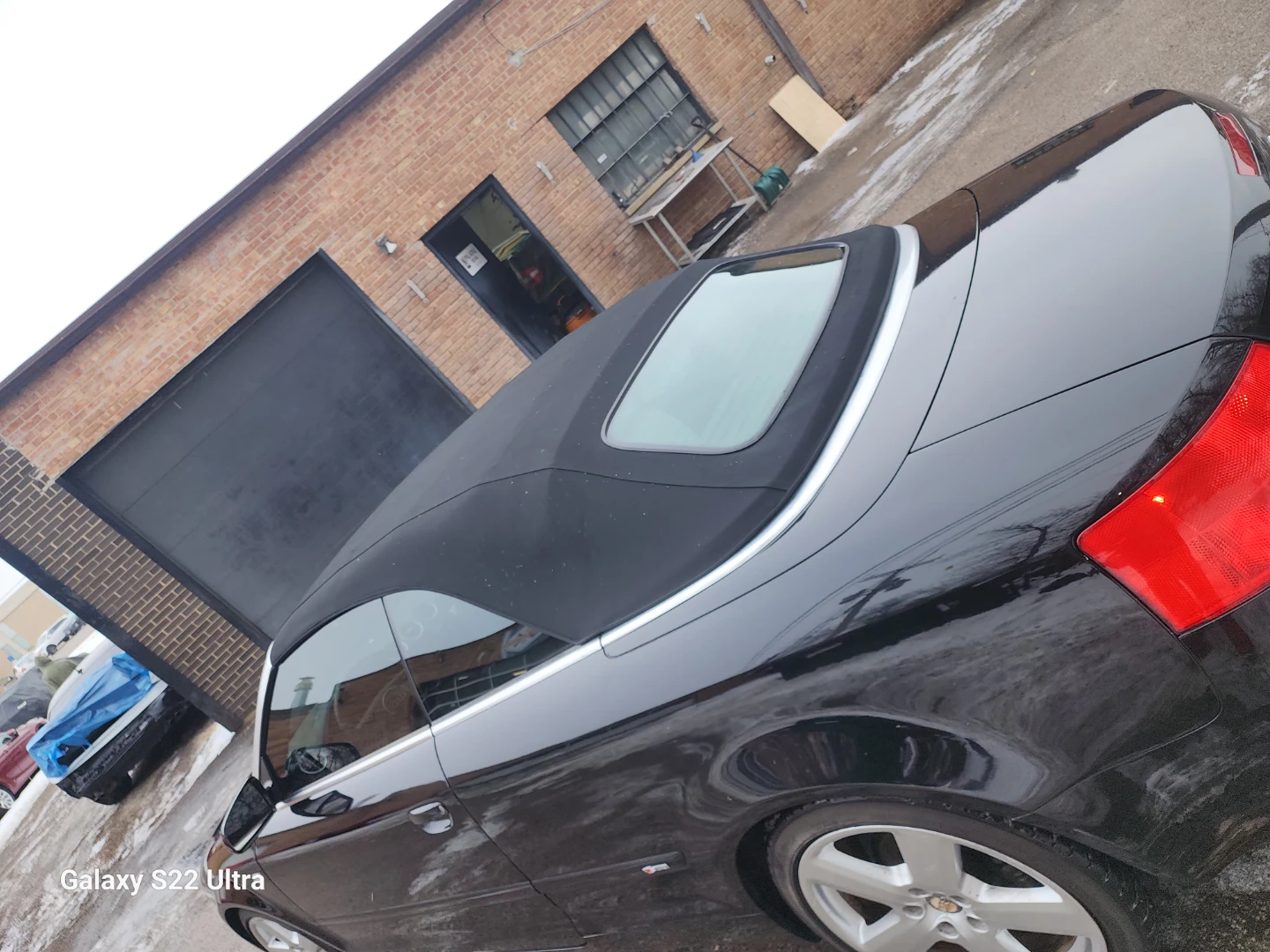 Black Audi A4 Convertible - photo 5