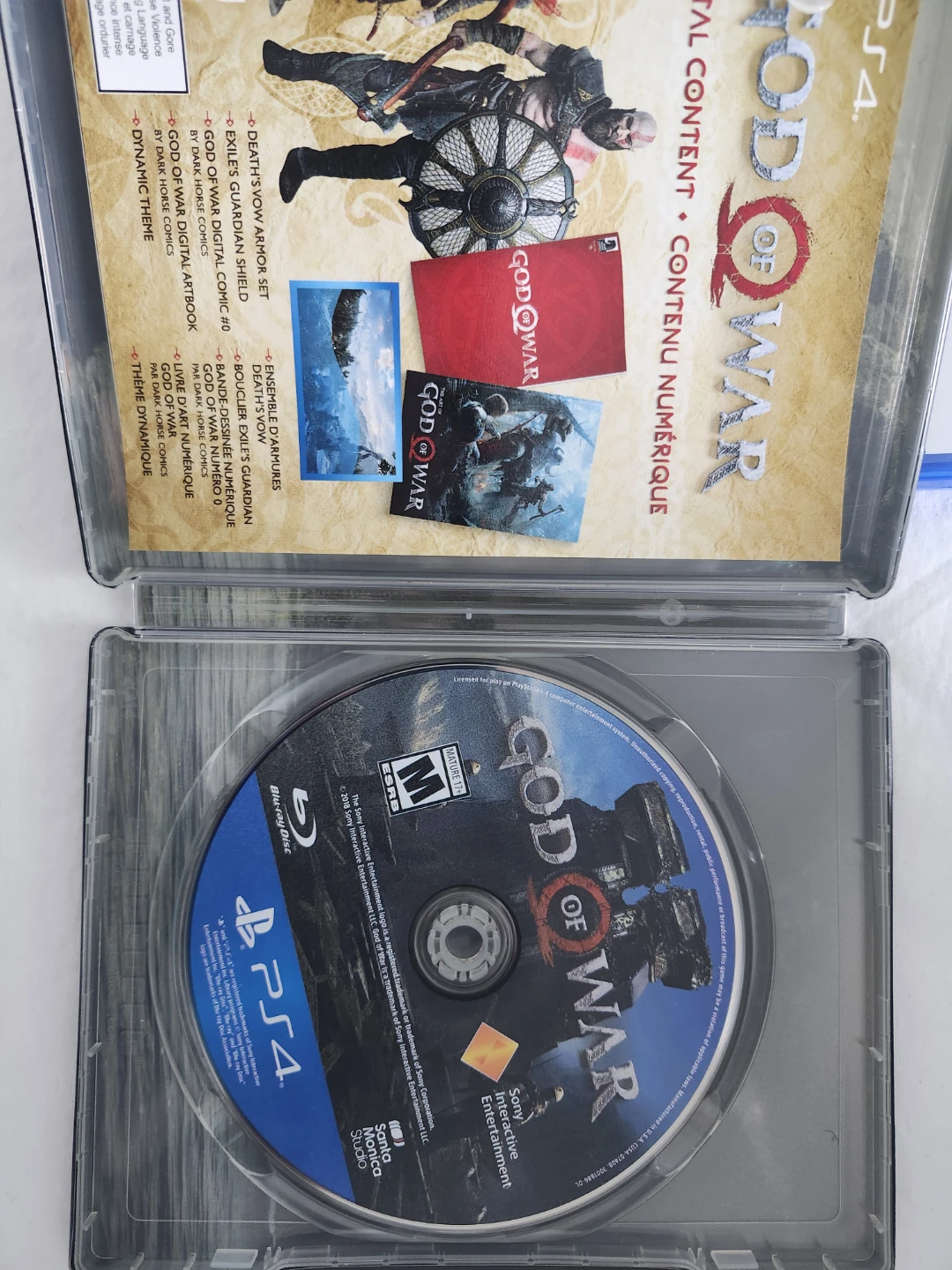 God of War Collectors Edition PS4 Game & Ragnarok PS5 Game - photo 2