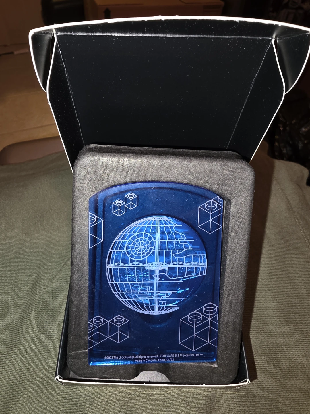LEGO Star Wars Death Star Acrylic Display