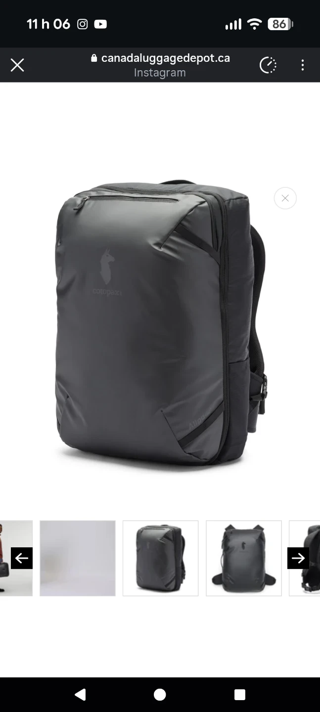Cotopaxi Allpa 42L Travel Pack - Black - photo 2