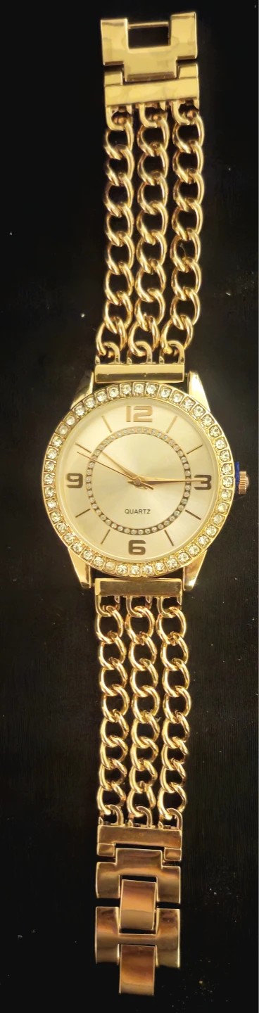 elegant gold-tone watch
