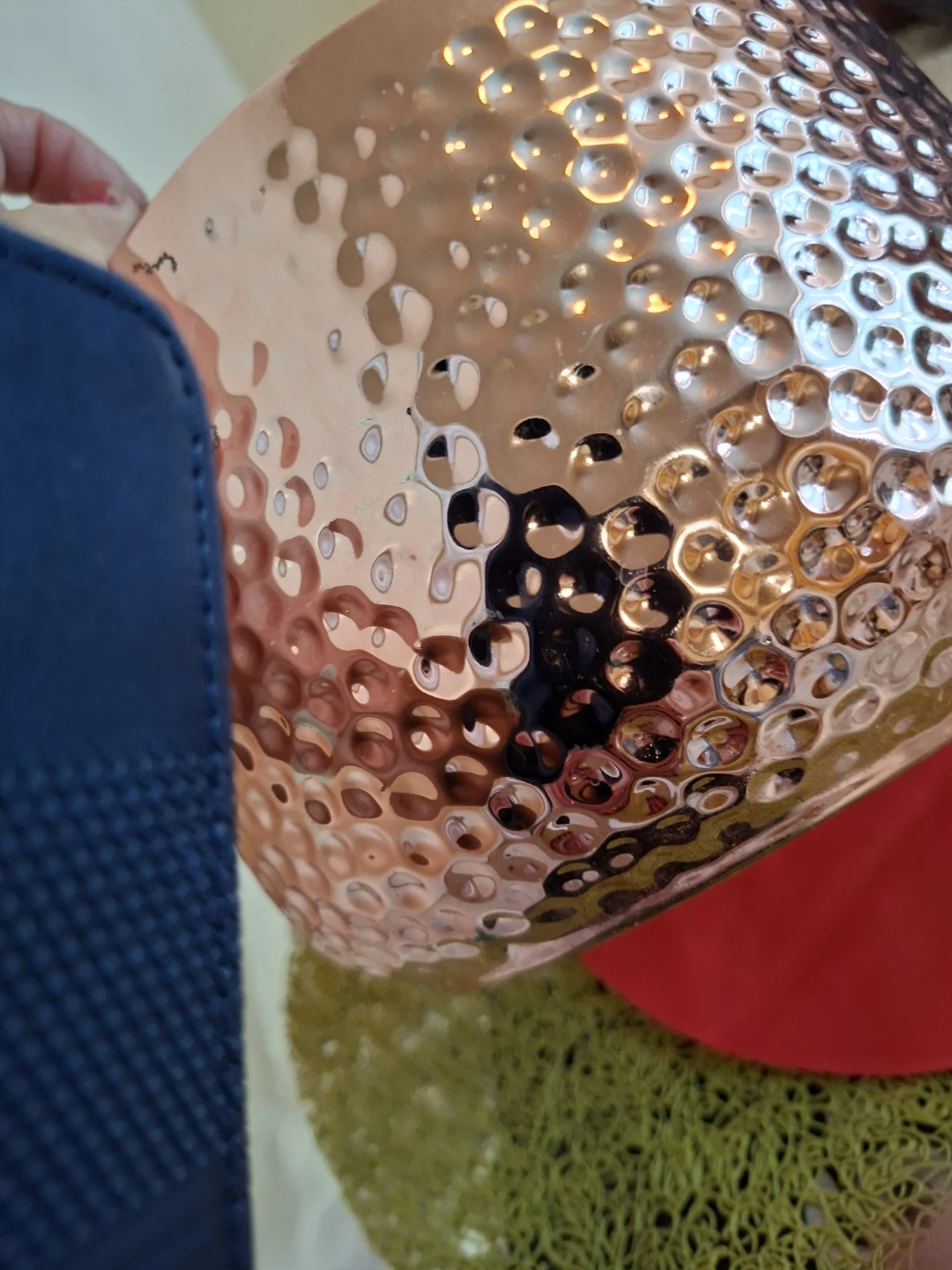 Hammered Copper Effect Planter Pot🏆 - photo 3