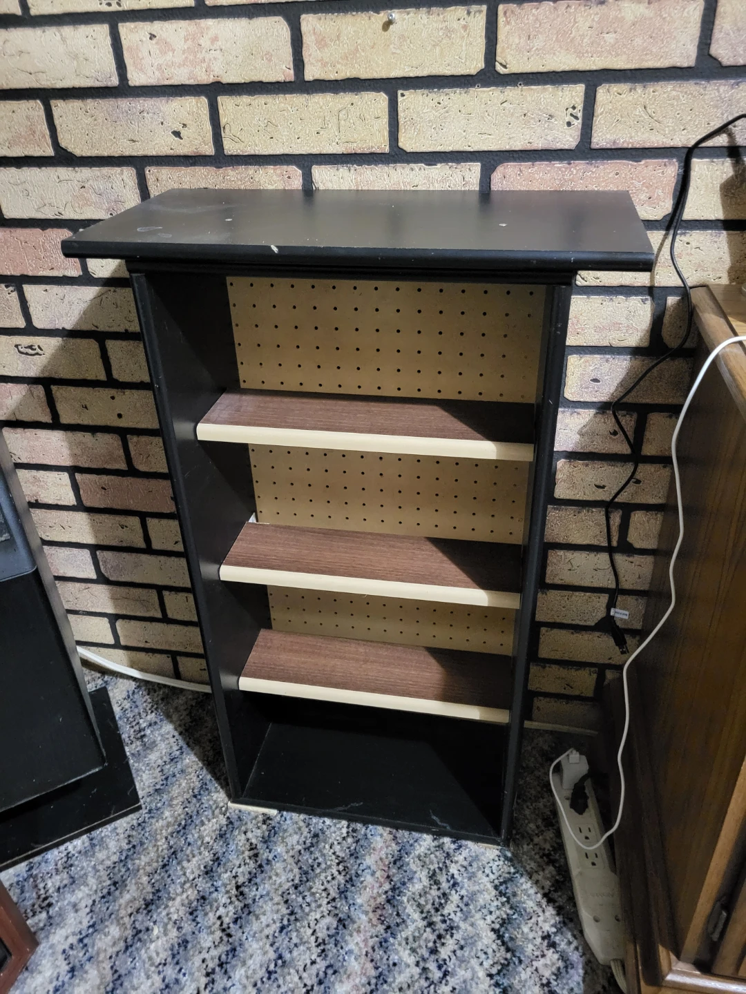 Black 4-Shelf Bookcases $24 each
